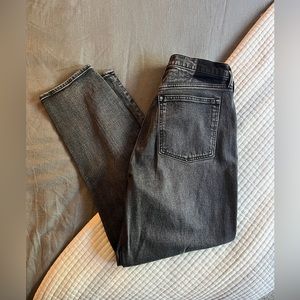 Abercrombie & Fitch The Mom High Rise Jeans - Cropped